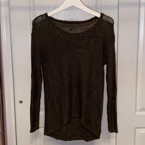 Olive knit sweater
